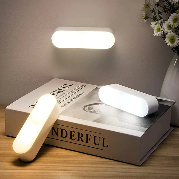 LumiSafe – Smart Motion Sensor Wall Lamp with Rechargeable Functionality