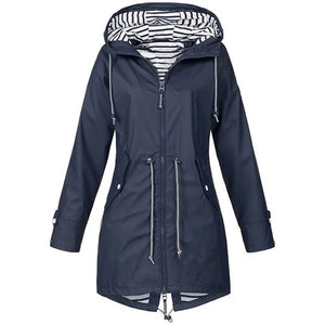 Long Rain Jacket For Women