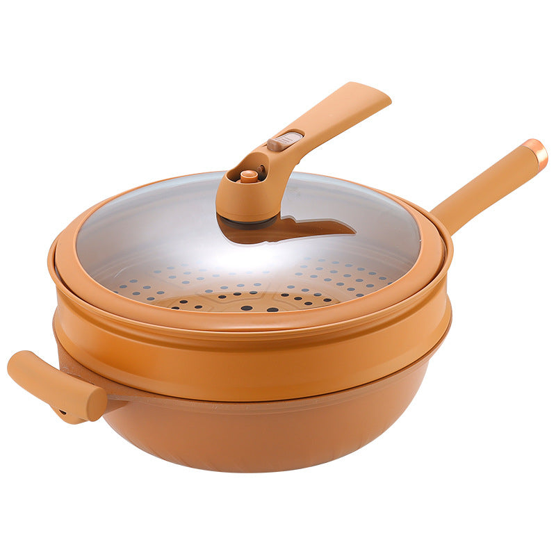 Eco Cuisine - Premium Wok for all heat sources