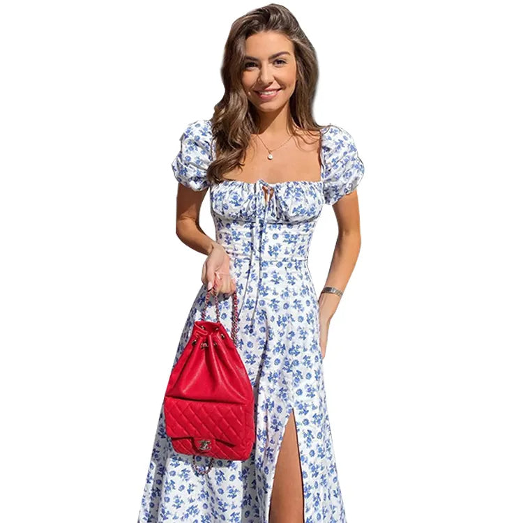 Midi Bustier Corset Sun Dress