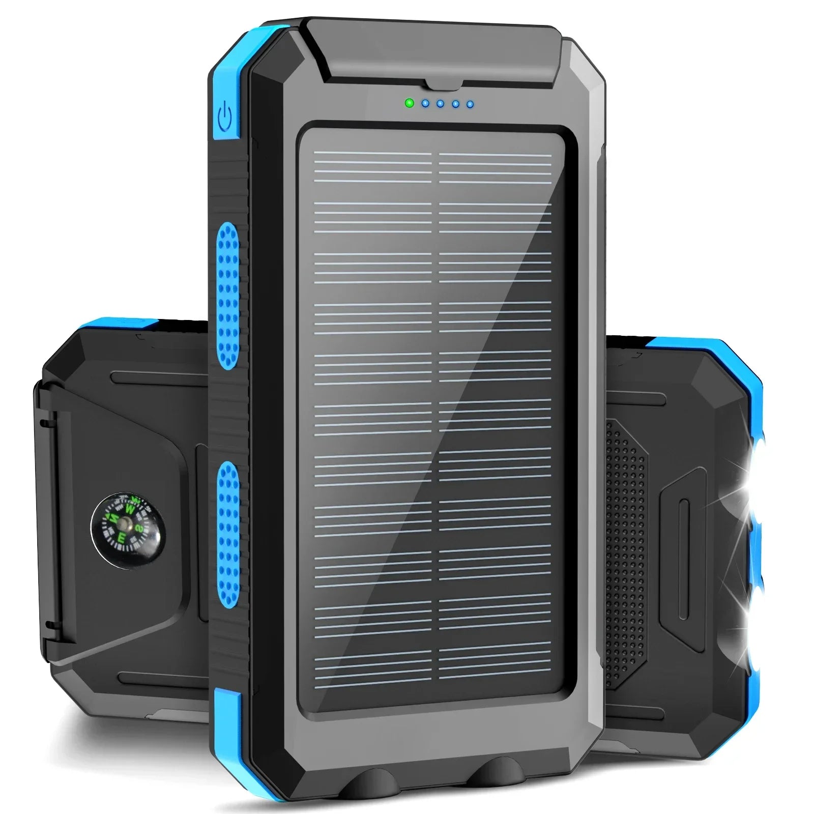 500000mAh - Portable and IP67 Waterproof Solar Power Bank