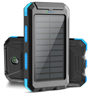 500000mAh - Portable and IP67 Waterproof Solar Power Bank