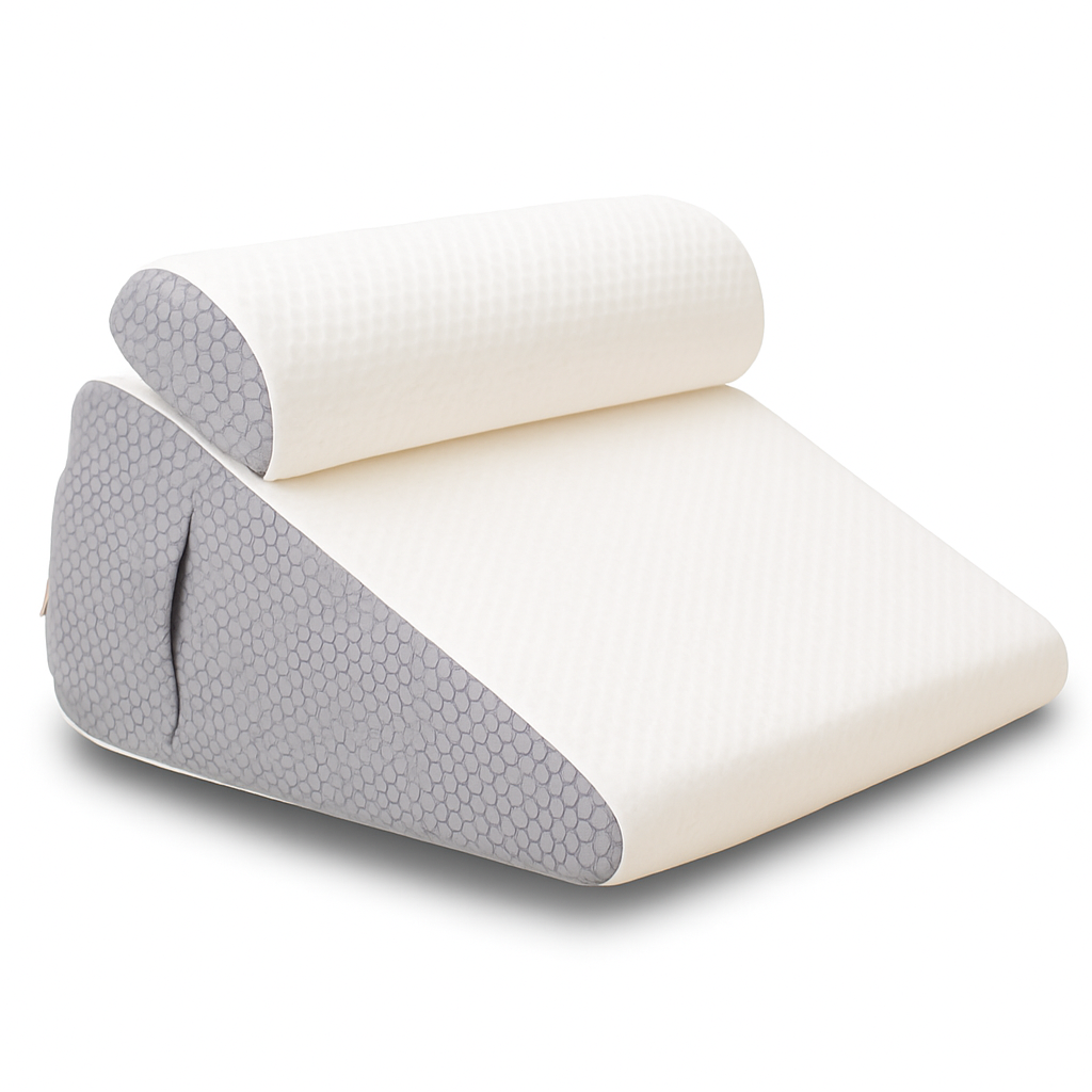 The Premium Wedge Pillow – Elevate Your Sleep & Breathe Easier