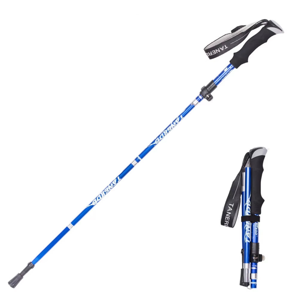 Adjustable Trekking Poles - Foldable Telescopic Pole