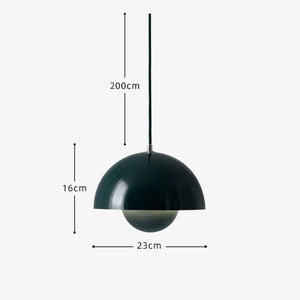 ElegantBloom - Flower Pot Pendant Lamp