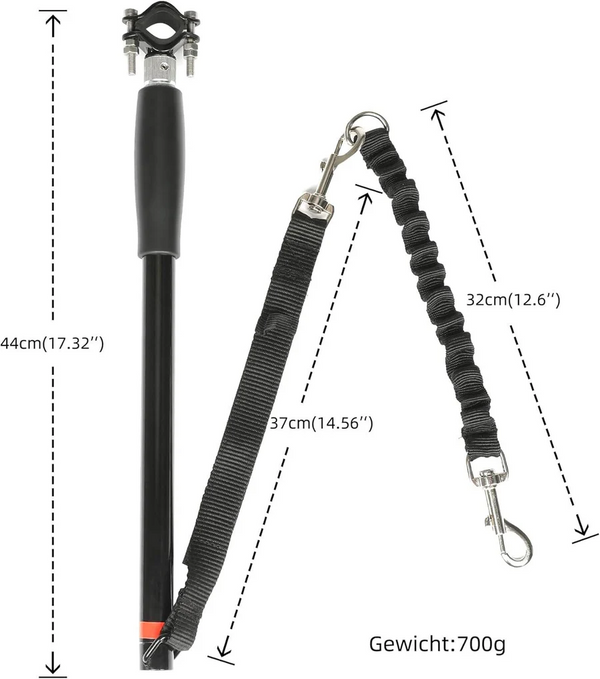 Bike Dog Tow Leash