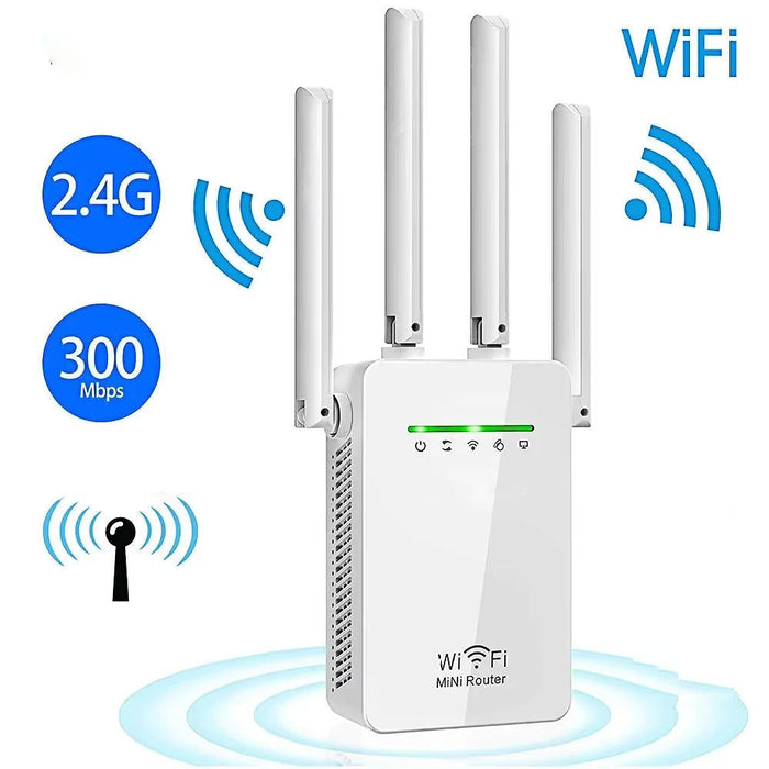 Wireless Network Extender - Strong WiFi Booster for Whole House