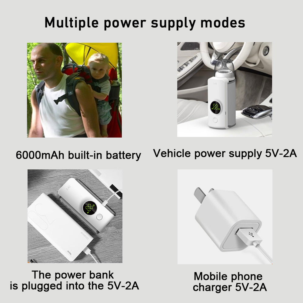 Portable Bottle Warmer – Compact & Convenient Baby Bottle Heater for On-the-Go Use