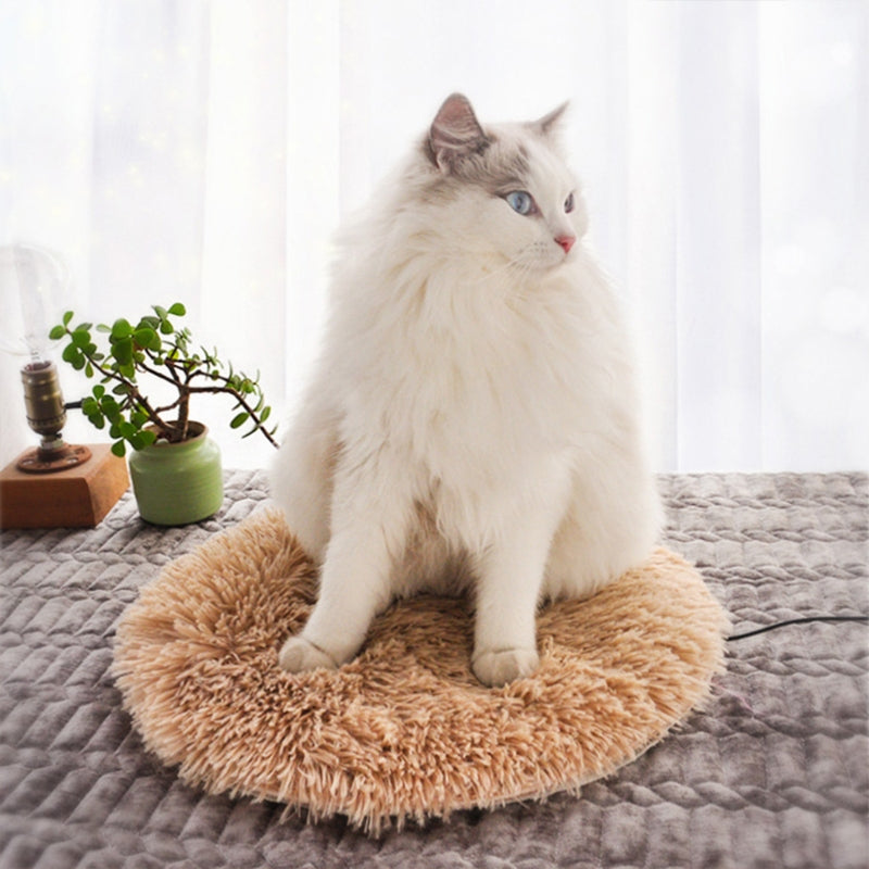 Heated Pet Cushion | Plush USB Warming Pad