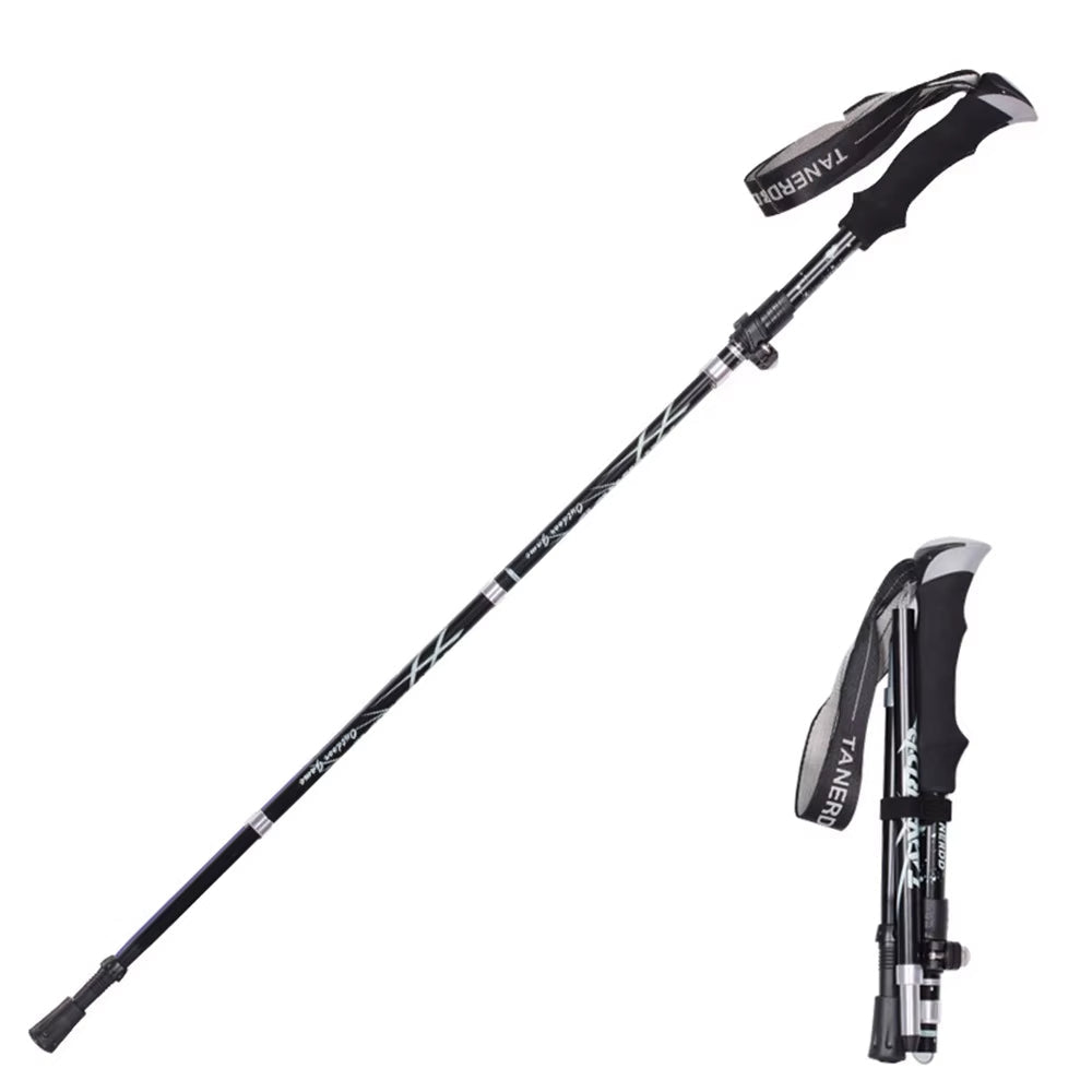 Adjustable Trekking Poles - Foldable Telescopic Pole