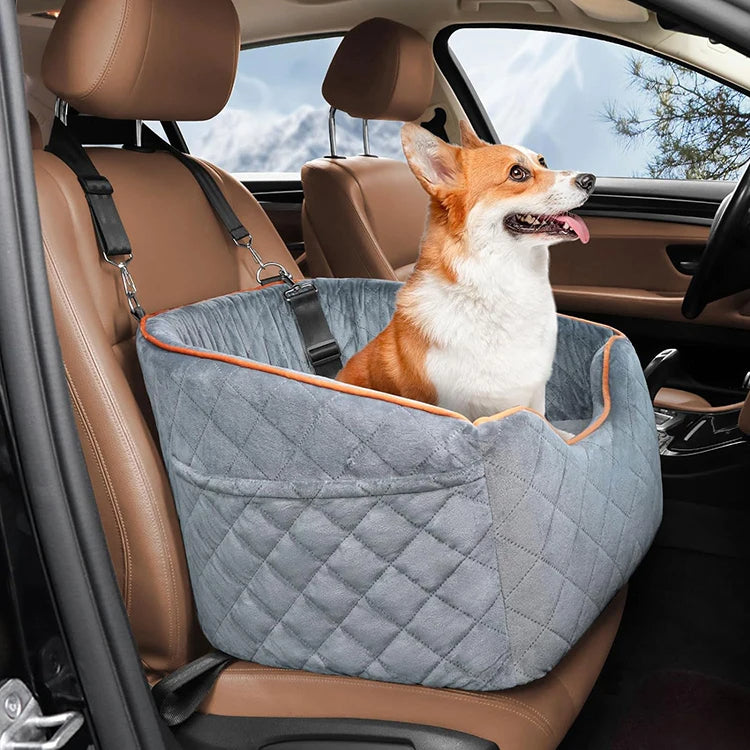 Elevated Dog Booster Seat for Car Travel