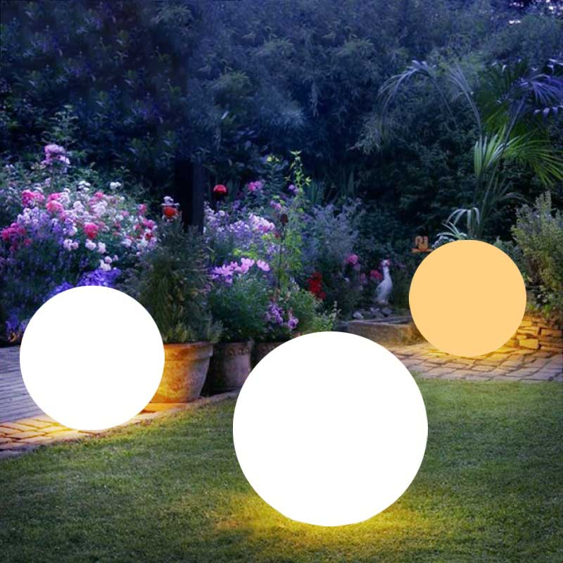 Color Changing LED Sphere | Smart Portable Garden Light