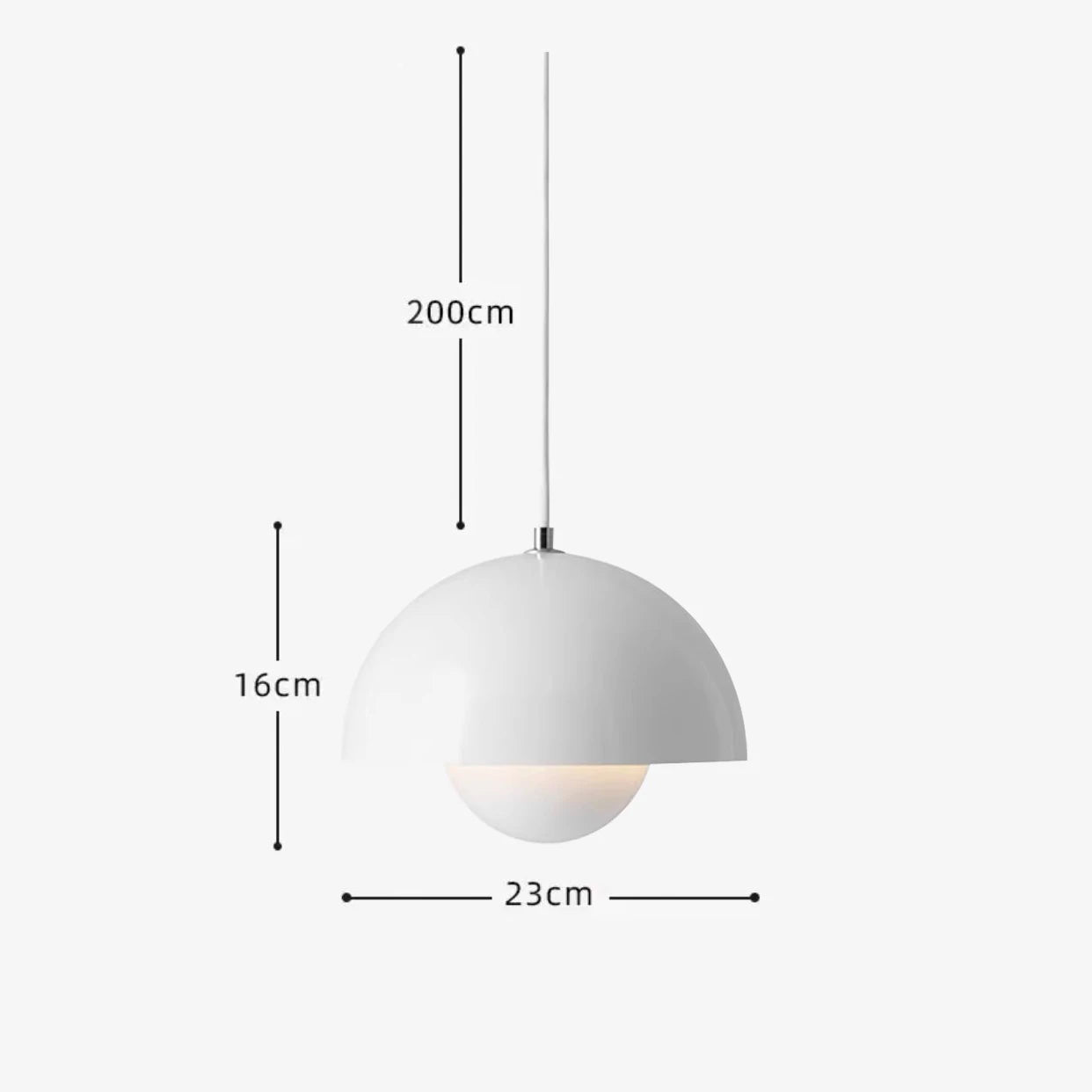 ElegantBloom - Flower Pot Pendant Lamp