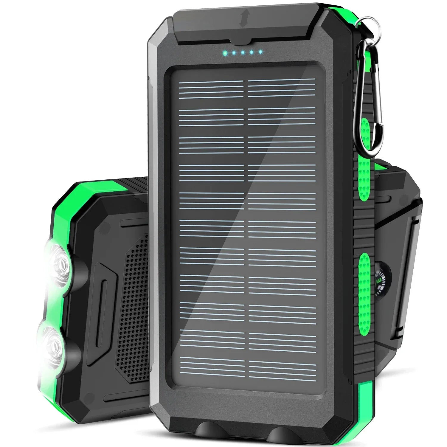 500000mAh - Portable and IP67 Waterproof Solar Power Bank
