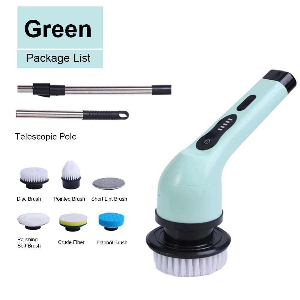 Electric Spin Scrubber