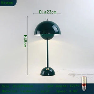 Minimalist Flowerpot Portable Mushroom Table Lamp