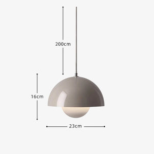 ElegantBloom - Flower Pot Pendant Lamp