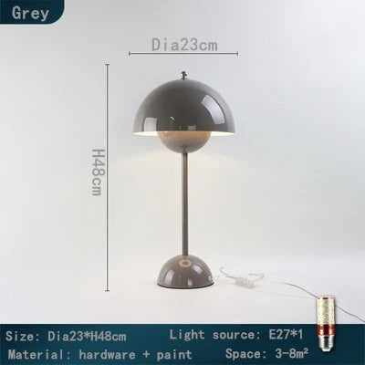 Minimalist Flowerpot Portable Mushroom Table Lamp