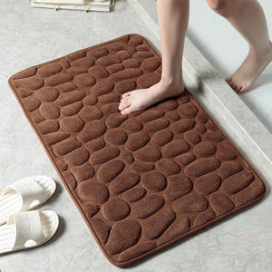 Bath Mat Soft Non-Slip Quick Dry Bathroom Rug