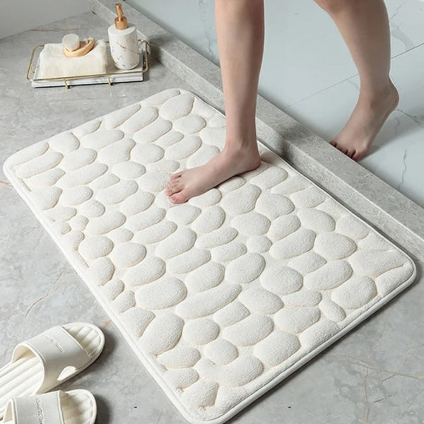Bath Mat Soft Non-Slip Quick Dry Bathroom Rug