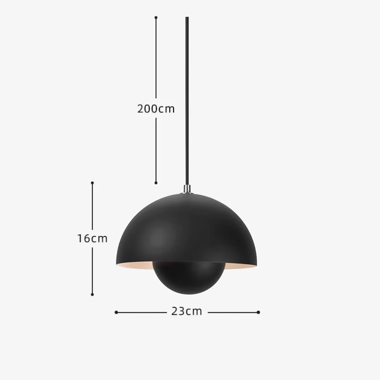 ElegantBloom - Flower Pot Pendant Lamp