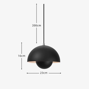 ElegantBloom - Flower Pot Pendant Lamp