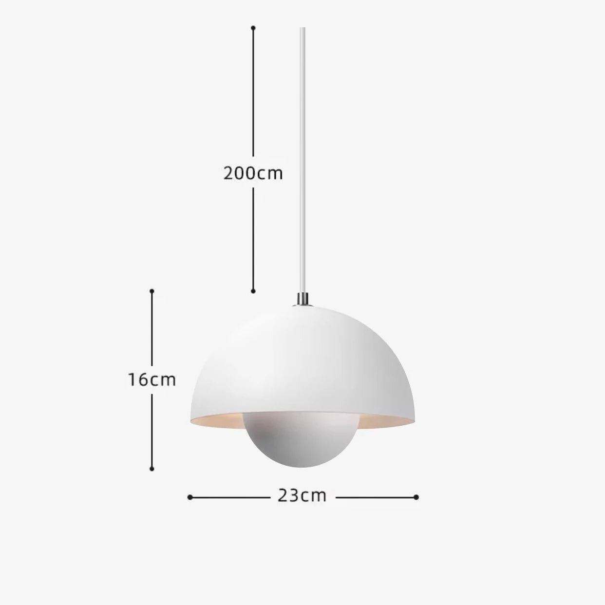 ElegantBloom - Flower Pot Pendant Lamp