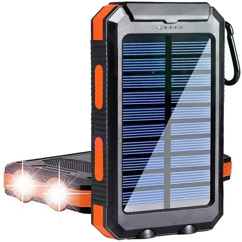 500000mAh - Portable and IP67 Waterproof Solar Power Bank