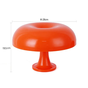 Orange Mushroom Lamp | Timeless Decor