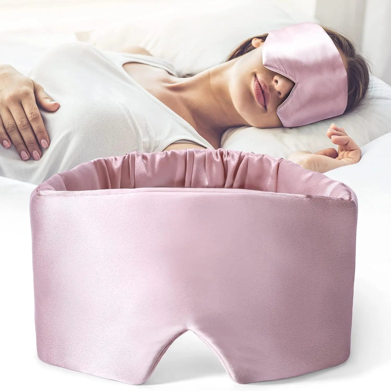 Mulberry Silk Sleep Mask | Premium Light Blocking Design