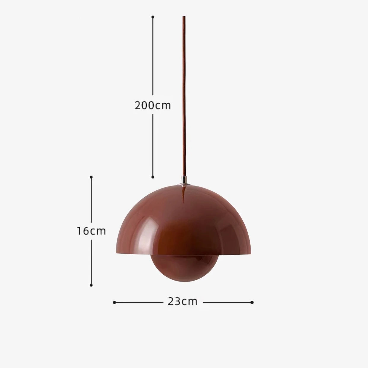 ElegantBloom - Flower Pot Pendant Lamp