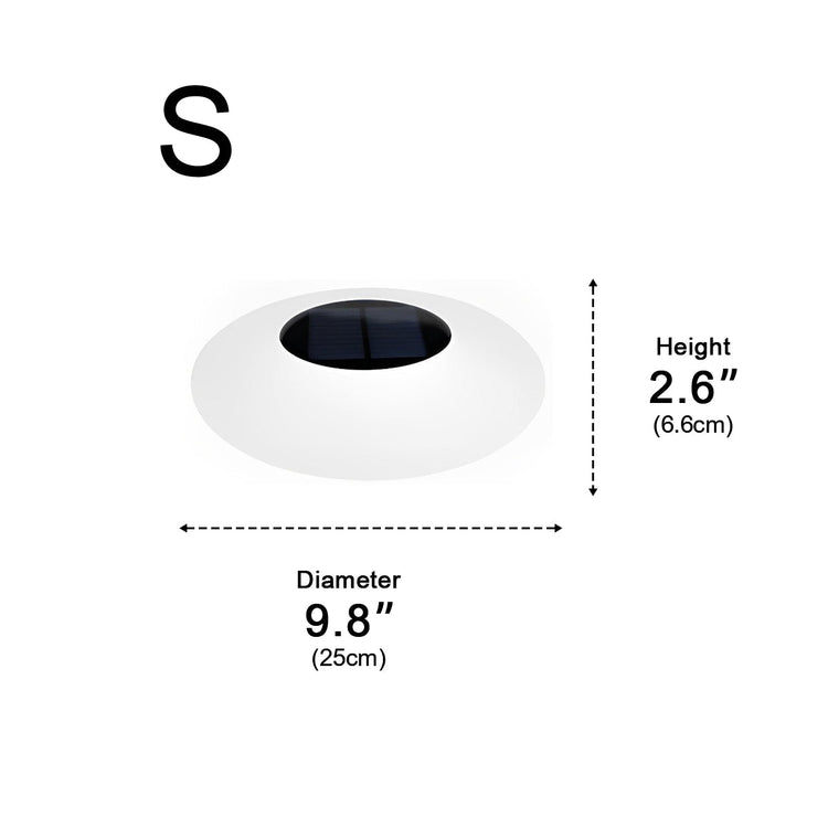 Round Colorful RGB LED Waterproof Solar Modern Outdoor Lights Pool Lights Water Floating Light Pond Lamp