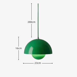 ElegantBloom - Flower Pot Pendant Lamp