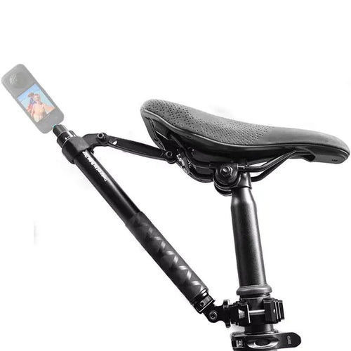 Camsteer Premium Bicycle Backseat Mount – Capture Epic Rides with Third-Person GoPro/Insta360 Views, Fits Hero 13 to DJI 5