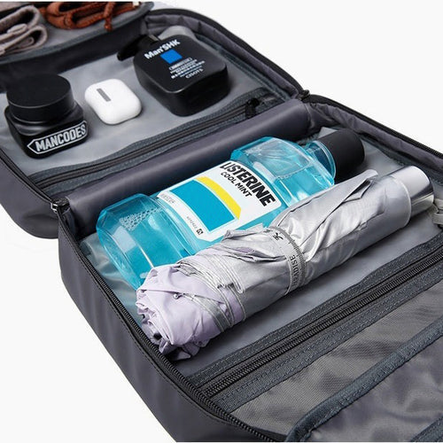 Men’s Travel Toiletry Bag – Water-Resistant Wash Bag with Compartments