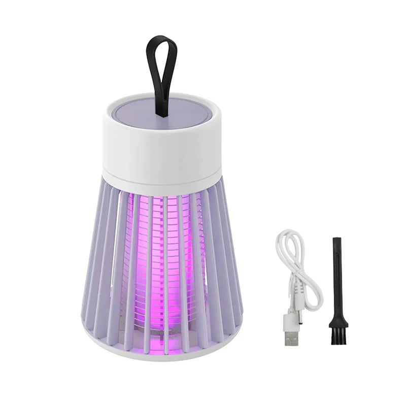 Rechargeable UV Mosquito Zapper - Portable Fly Repellent for Indoor & Outdoor Use