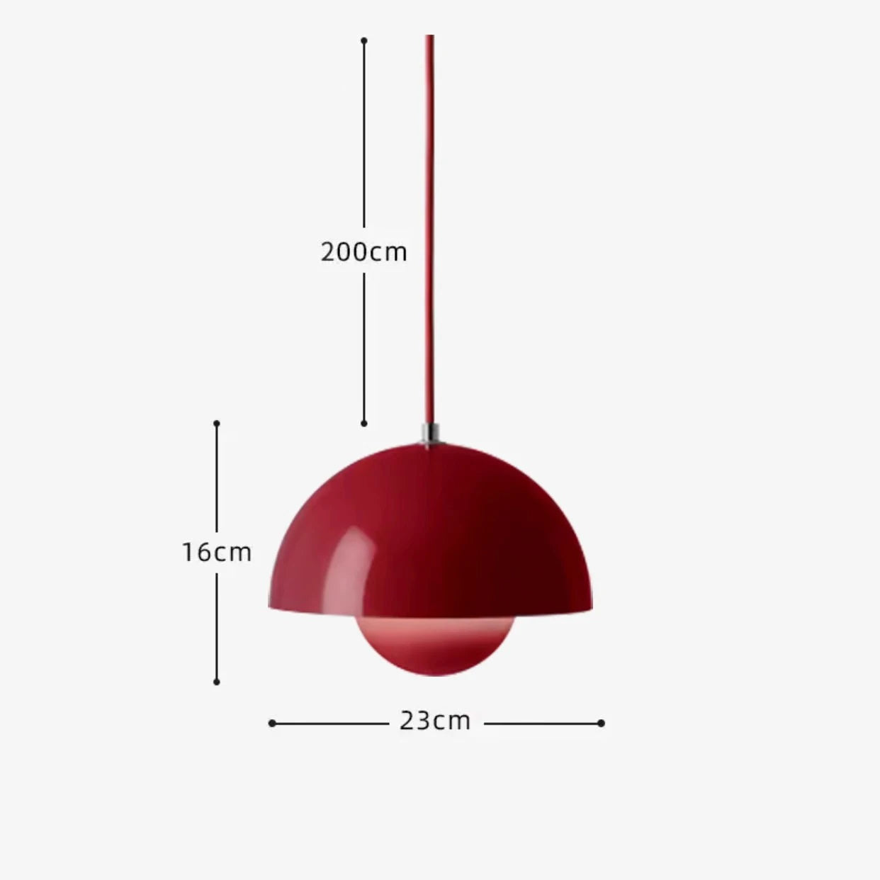 ElegantBloom - Flower Pot Pendant Lamp