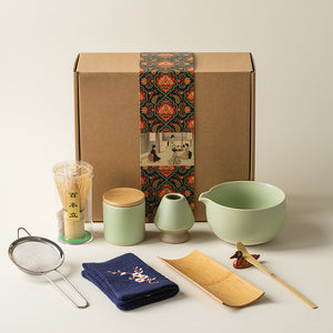 MidoriMatcha Japanese Tea Set – 9-Piece Matcha Ceremony Kit