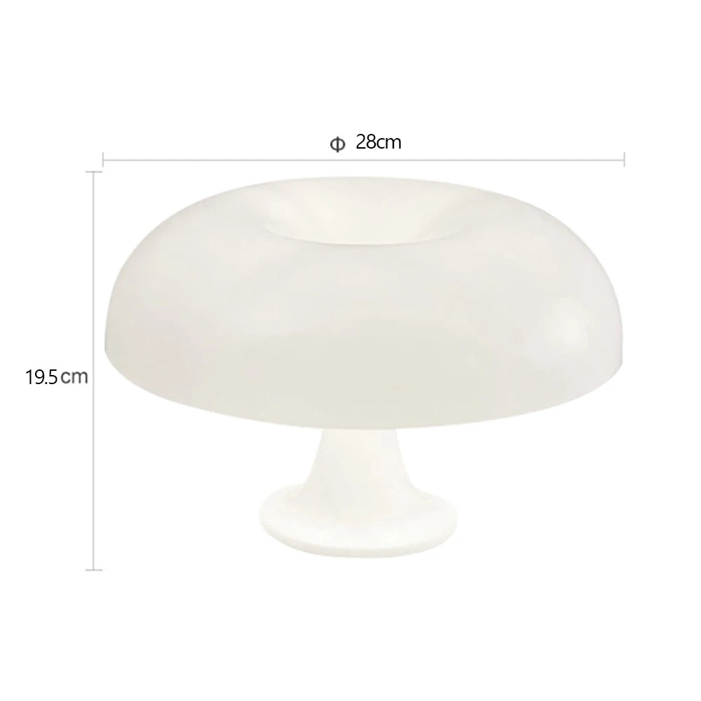 Orange Mushroom Lamp | Timeless Decor