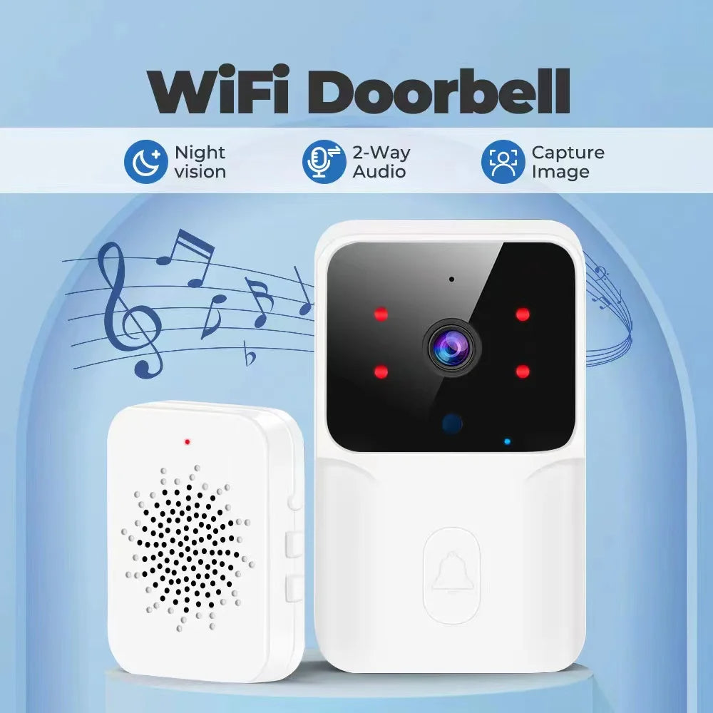 Smart Wireless Video Doorbell Camera