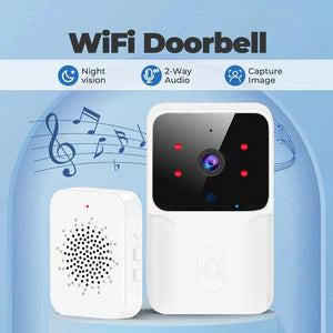 Smart Wireless Video Doorbell Camera