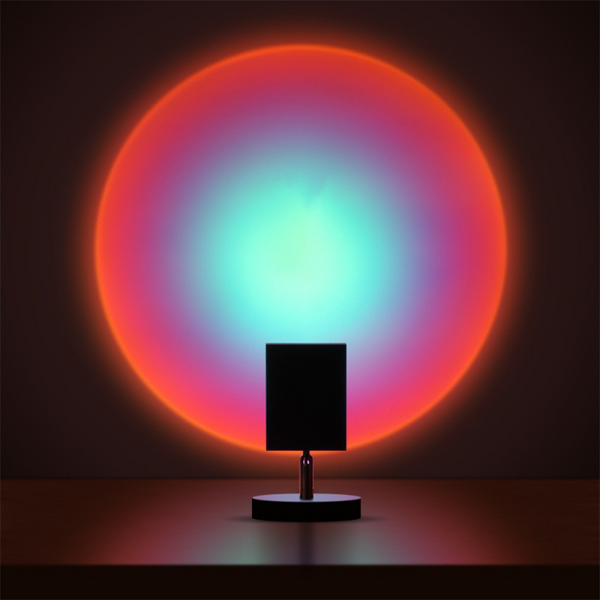 SunsetGlow – Retro Table Lamp with Elegant Sunset Design for a Warm Atmosphere