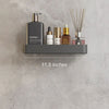 UrbanShelf – Modern Floating Bathroom Shelves with Self-Adhesive Installation and Towel Holder