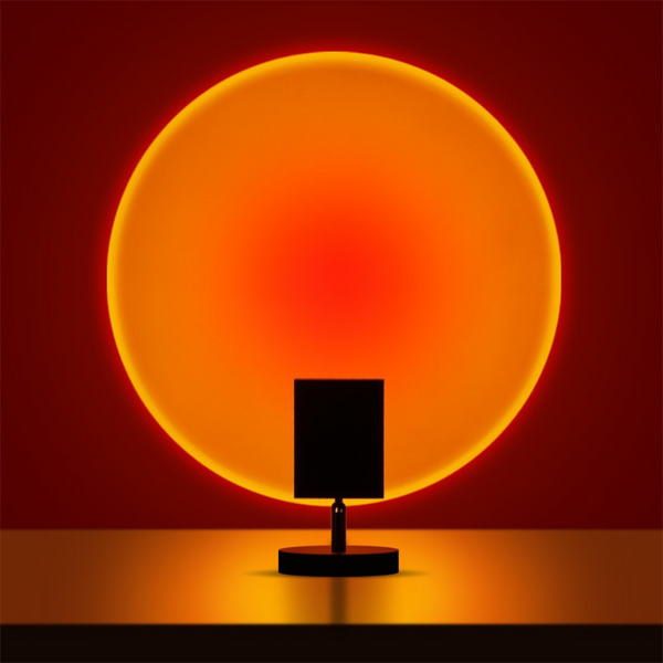 SunsetGlow – Retro Table Lamp with Elegant Sunset Design for a Warm Atmosphere