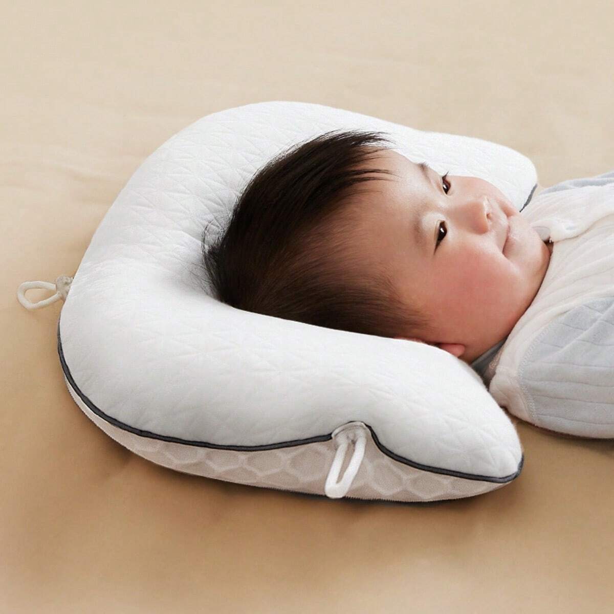 Baby Pillow for Flat Head with Ergonomic Support