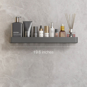 UrbanShelf – Modern Floating Bathroom Shelves with Self-Adhesive Installation and Towel Holder