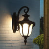Victorian Outdoor Wall Light | Cast Iron Lantern Design