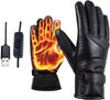 Electric Waterproof Heated Gloves with Touch Screen Sensor