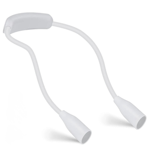 USB Rechargeable LED Neck Lamp with 3 Light Colors and Dimmable Brightness – Flexible, Lightweight Design for Reading and Outdoor Tasks