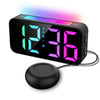 Vibrating Alarm Clock – Loud Bed Shaker Large Display for Heavy Sleepers & Hearing Impaired